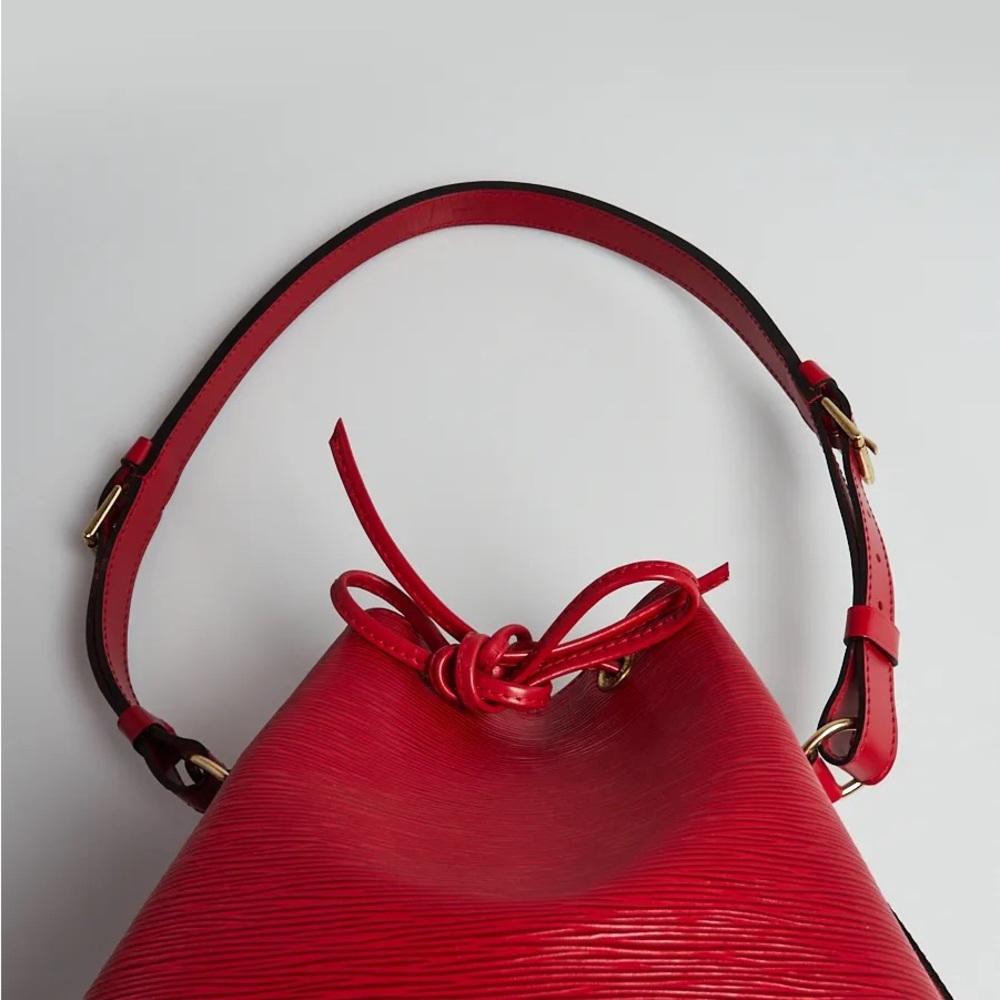 Louis Vuitton Red Epi Leather GM Noe Bag - Picture 13 of 14